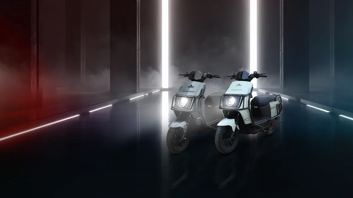 Crown Electric Champion — electric motorcycle in Pakistan