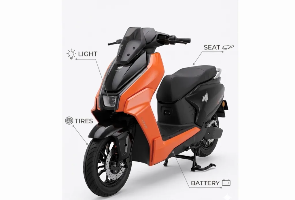 ECRUZE BLAZE PRO — electric scooter in Pakistan