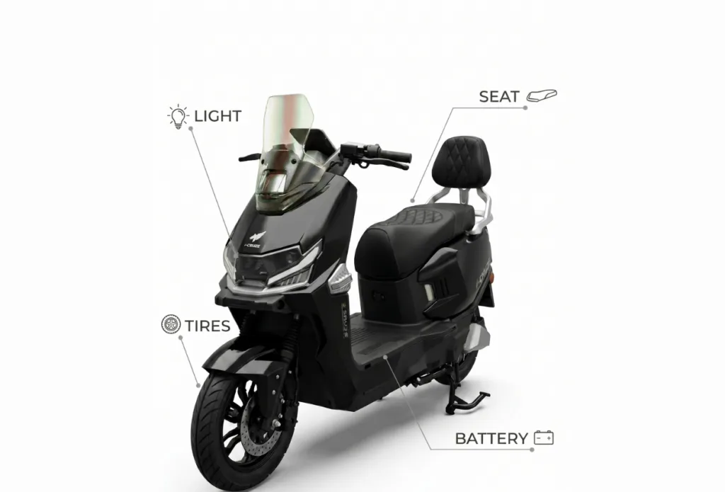 ECRUZE PREDATOR — electric scooter in Pakistan