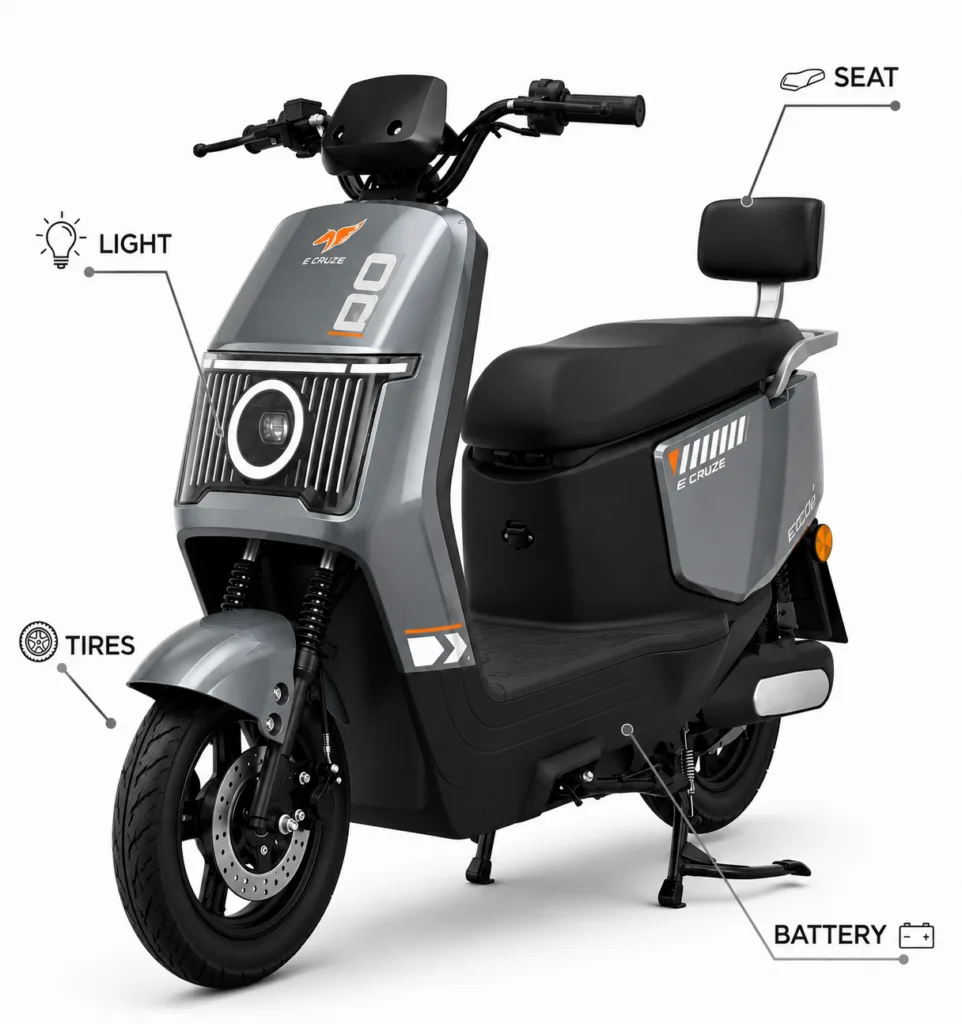ECRUZE SUPER SONIC — electric scooter in Pakistan