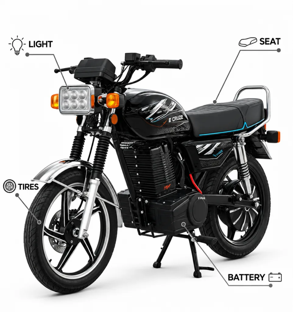 ECRUZE Thunder — electric scooter in Pakistan