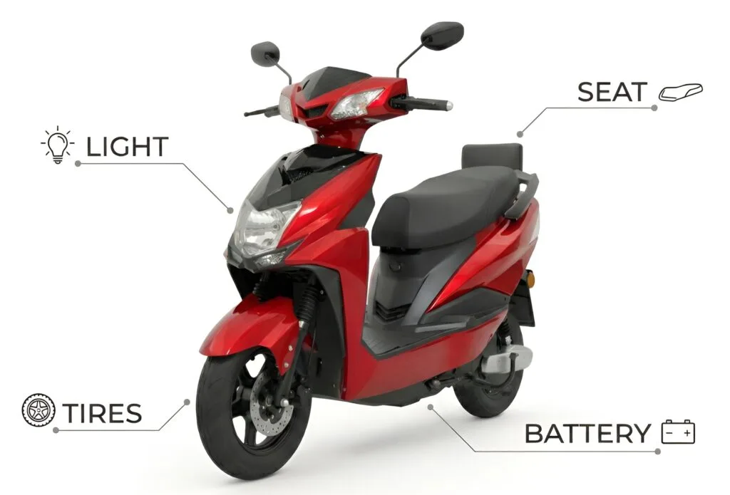 ECRUZE X9-PRO — electric scooter in Pakistan