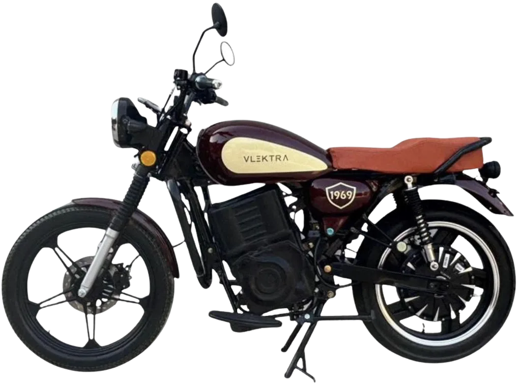 Vlektra Retro 1969 — electric motorcycle in Pakistan
